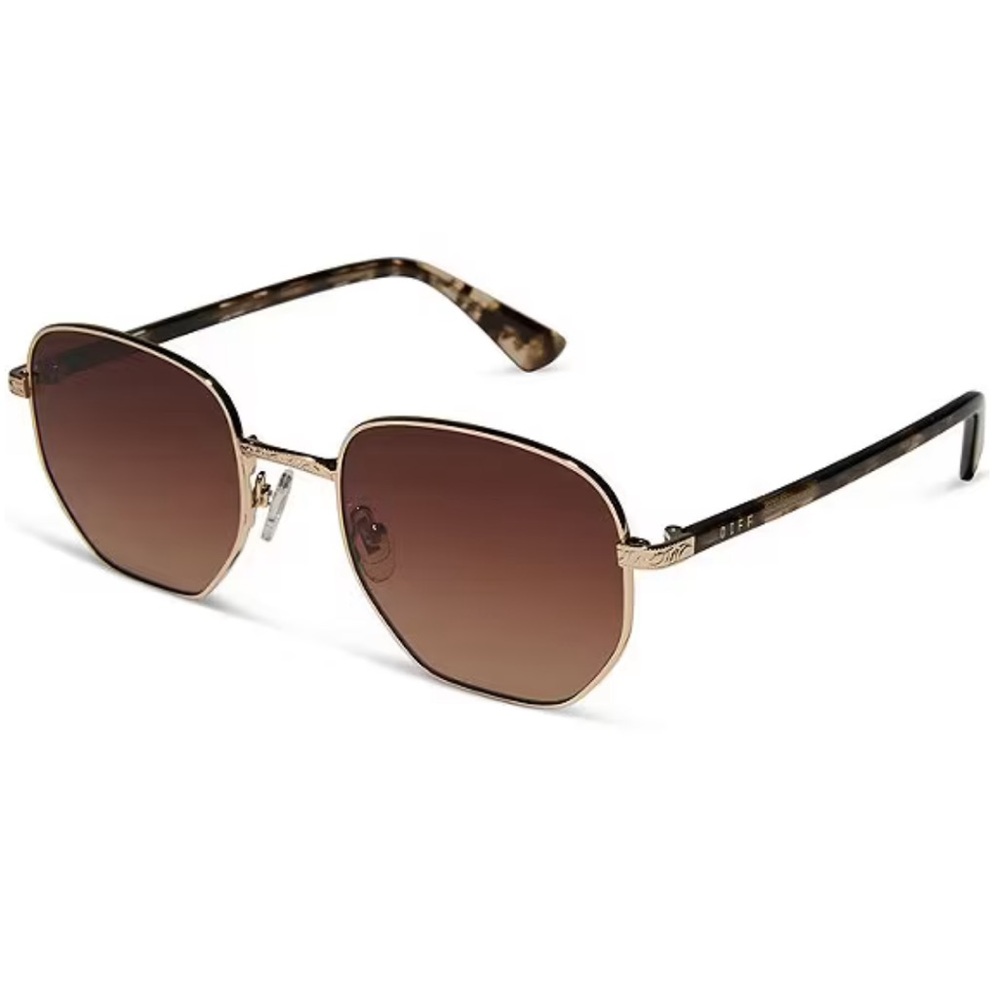 DIFF Eyewear x Jessie James Decker Women's JJD 54mm Round Sunglasses